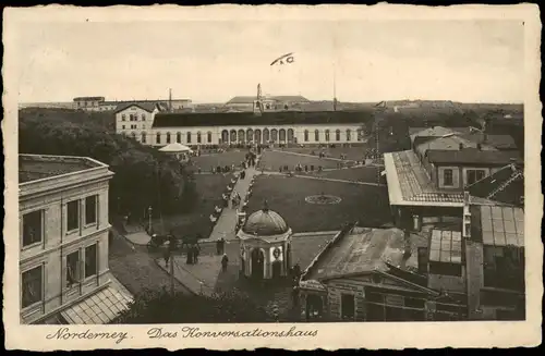Ansichtskarte Norderney Konversationshaus 1937