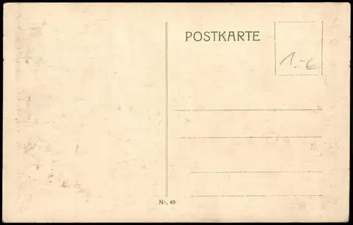 Ansichtskarte Würzburg Partie am Mainkai, Stürmisch - Stimmungsbild 1926