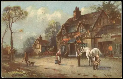 Ansichtskarte  Stadtidyll 1943