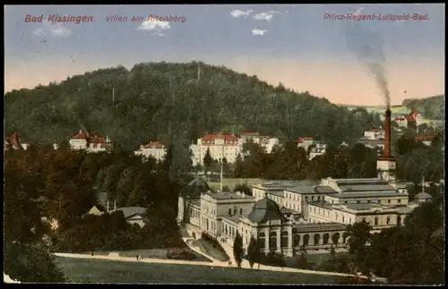 Bad Kissingen Villen am Altenberg. Prinz-Regent-Luitpold-Bad. 1919
