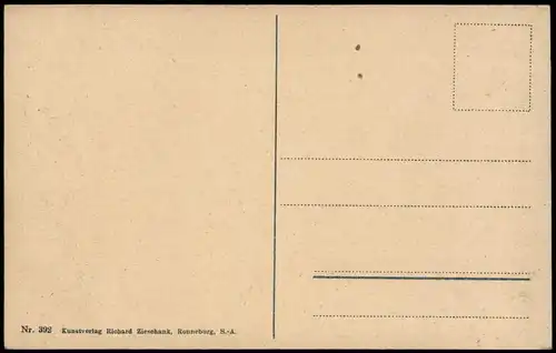 Ansichtskarte Lauenstein-Ludwigsstadt Fränkisch-Thür. Grenzwarte. 1913