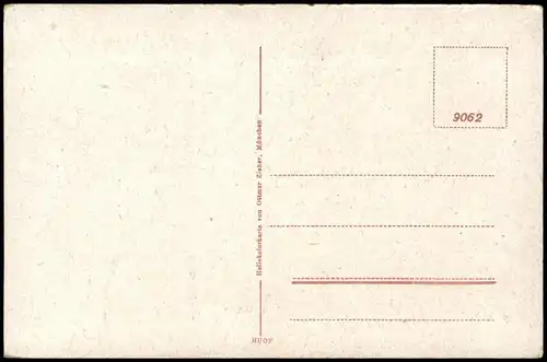 Ansichtskarte Oybin Oybin vom Pferdeberg gesehen. 1912