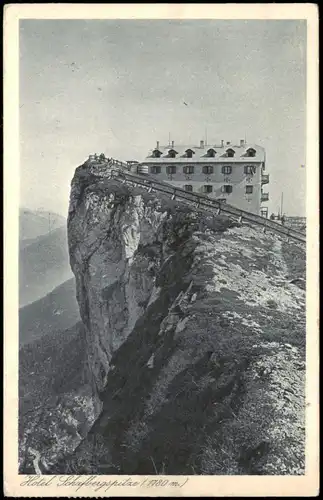 St. Wolfgang im Salzkammergut Hotel Schafbergspitze auf dem Schafberg 1924