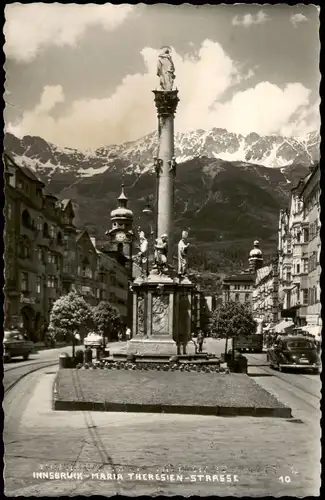 Ansichtskarte Innsbruck Maria-Theresien-Straße 1957
