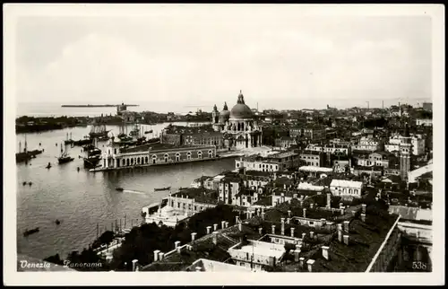 Cartoline Venedig Venezia Panorama, Fotokarte 1934