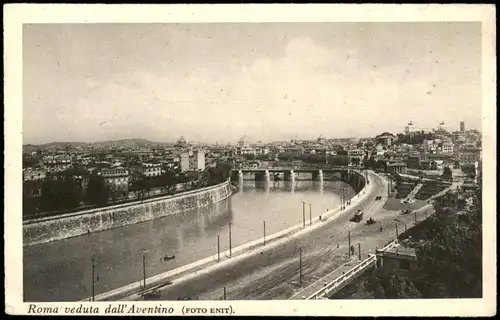 Cartoline Rom Roma Panorama veduta dall' Aventino 1930