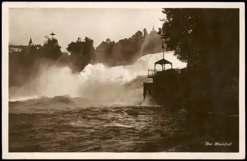 Ansichtskarte Neuhausen am Rheinfall Rheinfall Rhine Waterfall 1926