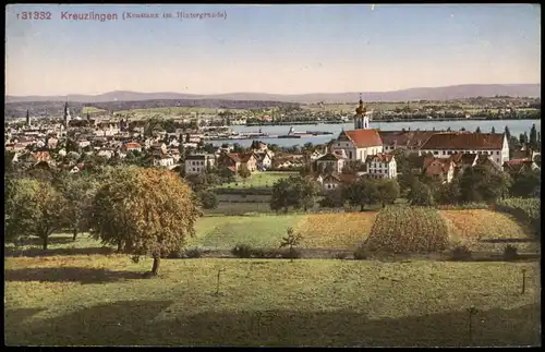 Ansichtskarte Kreuzlingen Partie an der Stadt 1924