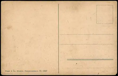 Ansichtskarte Berchtesgaden Watzmann u. Steinernes Meer - Gemälde 1933