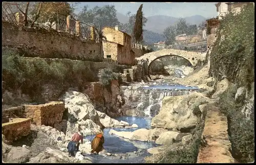 Cartoline San Remo Sanremo Stadtpartie - Frauen 1912