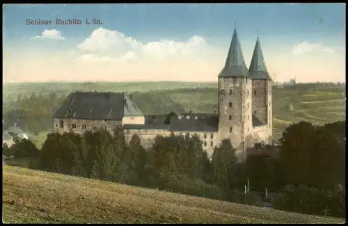 Ansichtskarte Rochlitz Schloss Rochlitz Sachsen (Castle Building) 1920
