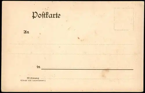 Ansichtskarte Chiemsee Herren-Insel mit Kampenwand. 1911