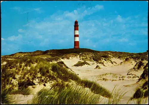 Ansichtskarte Insel Amrum Leuchtturm (Lighthouse) 1977