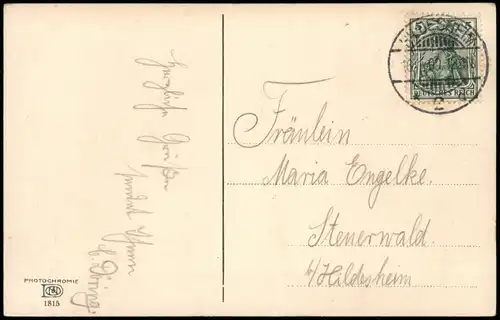 Cartoline .Italien Italia Stadt, Hafen - Stimmungsbild Italien 1912