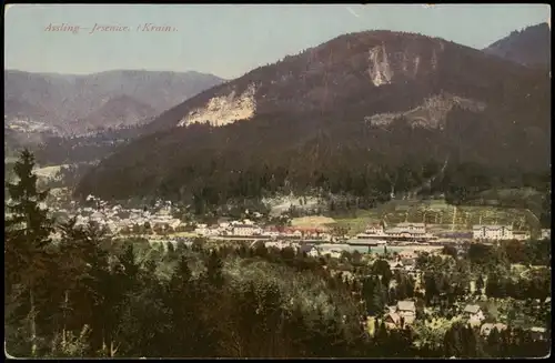 Postcard Aßling Jesenice Blick auf die Stadt Gorenjska 1812