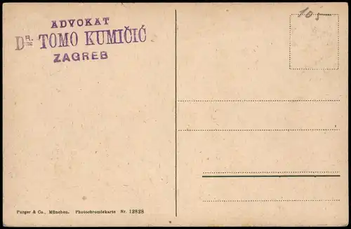 Postcard Aßling Jesenice Blick auf die Stadt Gorenjska 1812