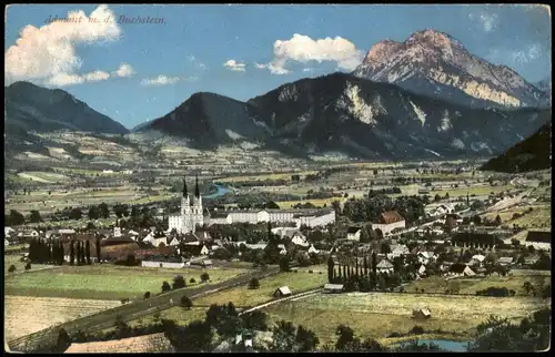 Ansichtskarte Admont Panorama-Ansicht mit dem Buchstein 1910