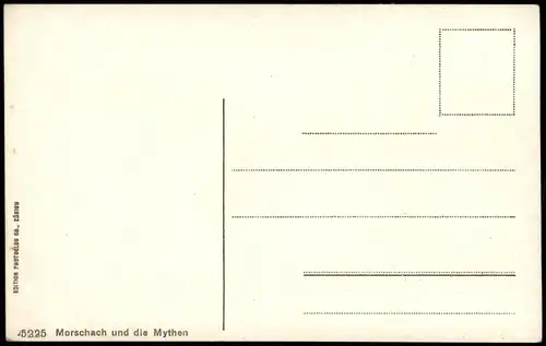 Ansichtskarte Morschach Morschach und die Mythen 1910