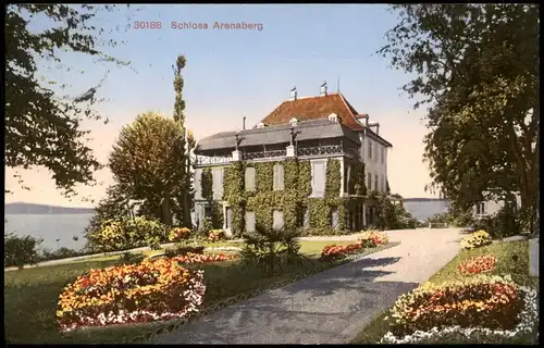 Ansichtskarte .Schweiz Schloss Arenaberg 1913
