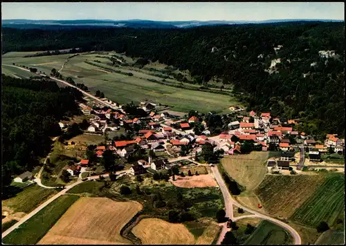 Ansichtskarte .Bayern Mühlbach im Altmühltal vom Flugzeug aus 1974