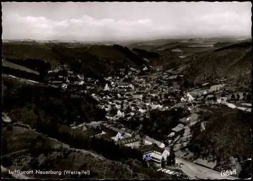 Ansichtskarte Neuerburg Luftbild 1963