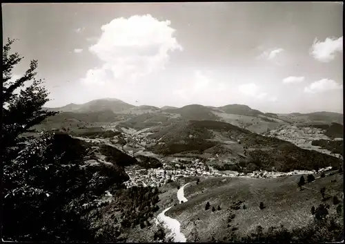 Ansichtskarte Schönau im Schwarzwald Stadt, Parkhotel Sonne 1964