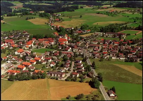 Ansichtskarte Amtzell Luftbild 1989