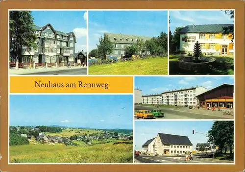 Neuhaus am Rennweg Erholungsheim  des VEB Leuna-Werke "Walter Ulbricht"  1982