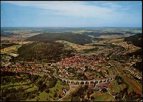 Ansichtskarte Nagold Luftbild Luftaufnahme 1968