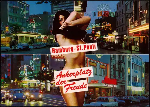 St. Pauli-Hamburg Reeperbahn, Erotik - Ankerplatz der Freude 1968