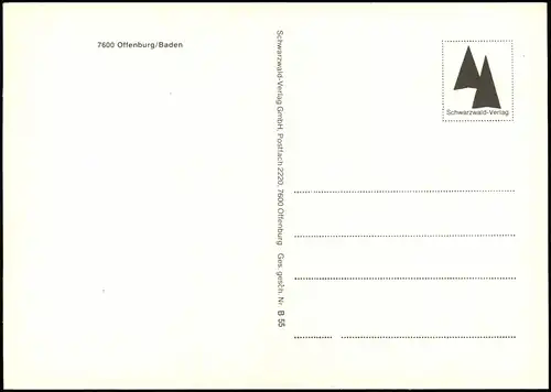 Ansichtskarte Offenburg Mehrbildkarte mit 5 Ortsansichten 1975