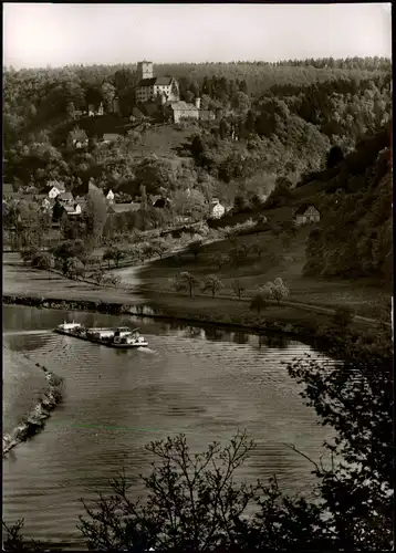 Ansichtskarte Neckarmühlbach-Haßmersheim BURG GUTTENBERG ü.d. Neckar 1978