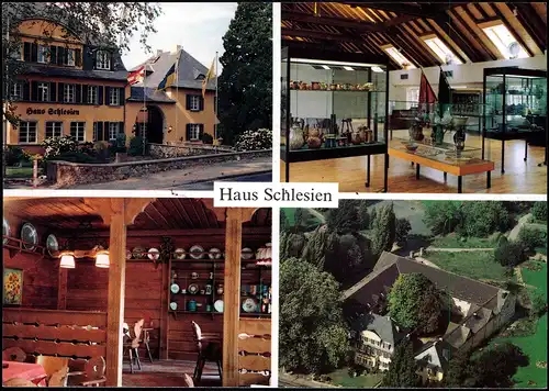 Königswinter Haus Schlesien Museum für Landeskunde, Mehrbildkarte 1980