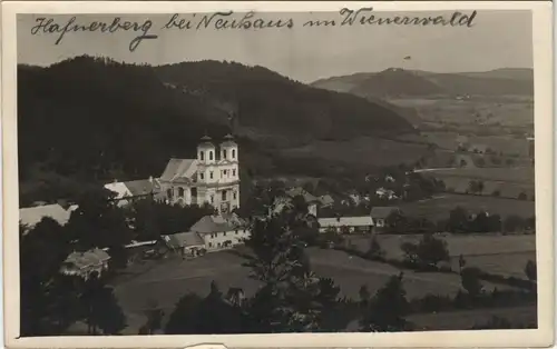Neuhaus im Wienerwald-Weissenbach Triesting Stadtpartie 1932 Privatfoto