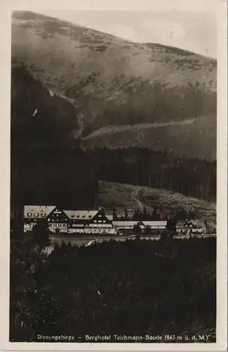 Brückenberg-Krummhübel Karpacz Górny Karpacz Teichmannbaude 1931