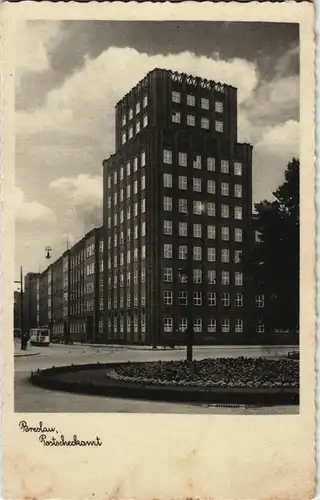 Postcard Breslau Wrocław Postscheckamt 1932