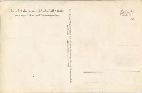 Postcard Wölfelsgrund Międzygórze Waterfall/Wölfelsfall 1930