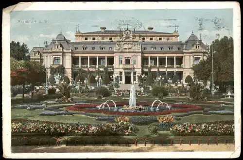 Ansichtskarte Frankfurt am Main Palmengarten 1915
