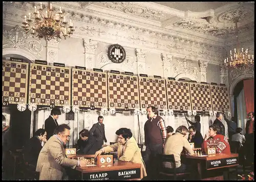 .Russland Rußland Россия Schach Chess - Spiel Turnier 1982