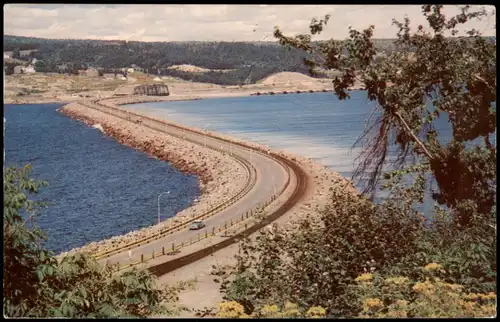 Kanada (allgemein) Connecting the Island of Cape Breton with the Nova Scotia 1963