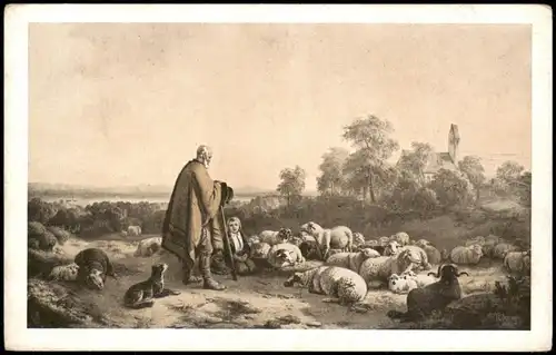 Vydalo ,,Vincentinum" v Praze-Břevnově, Künstlerkarte: Gemälde / Kunstwerke 1922