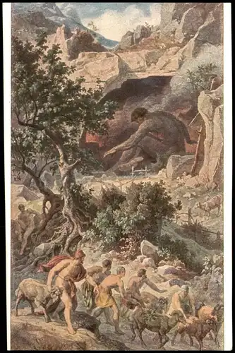 Fr. Preller's Odyssee-Landschaften   Künstlerkarte: Gemälde / Kunstwerke 1917