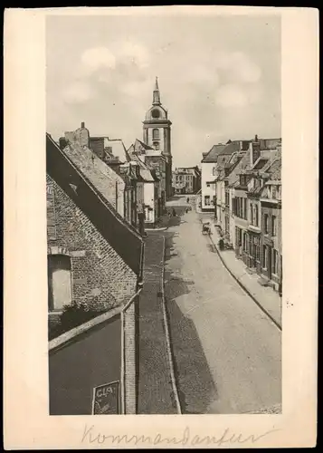 CPA Quesnoy-sur-Deûle Straße 1916  Stempel Reichssportfeld Berlin