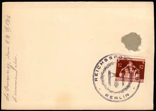 CPA Quesnoy-sur-Deûle Straße 1916  Stempel Reichssportfeld Berlin