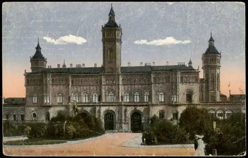 Ansichtskarte Hannover Technische Hochschule 1921