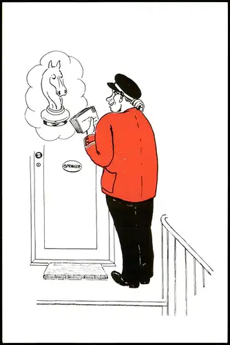 Ansichtskarte  Schach (Chess) Motivkarte aus Dänemark 1990