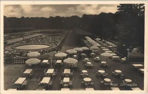 Ansichtskarte Brühl Partie im Schloss-Park Schlosspark 1943