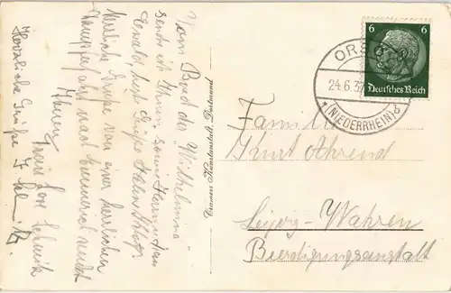 Ansichtskarte Emmerich (Rhein) Rheinansicht, Dampfer, Stadt, Fabrik 1937