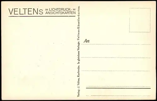Ansichtskarte München Hubertustempel Hirsch 1920