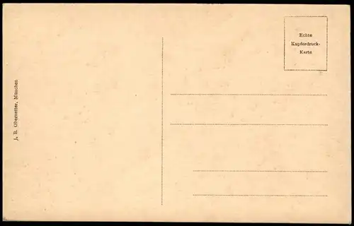 Ansichtskarte München VILLA LENBACH, Innenansicht 1910